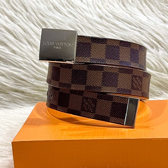 🌸Authentic LOUIS VUITTON Damier Ebene Ceinture belt - Picture 8 of 14